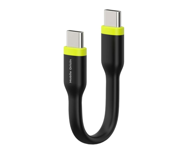 Mobile Origin Compact Cable USB-C to USB-C black COMC-USBC-BLK - 1485299 - zdjęcie